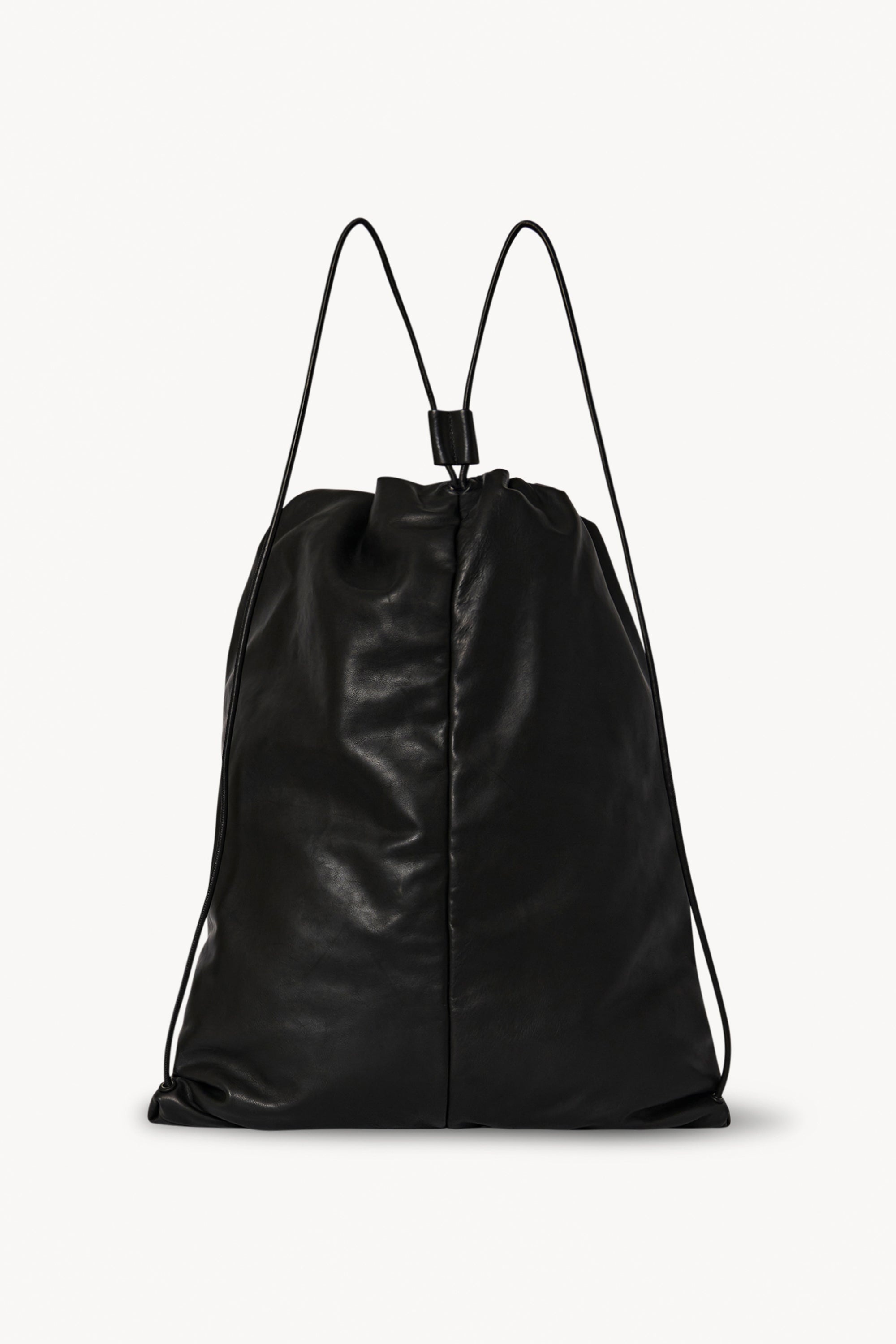 Puffy Backpack in Leather - 3