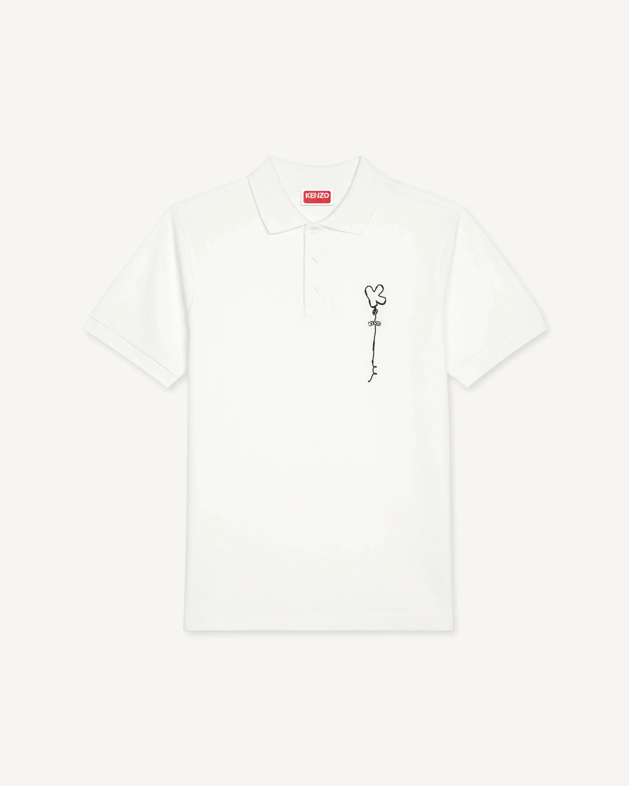 'KENZO Balloons' slim polo in cotton - 1