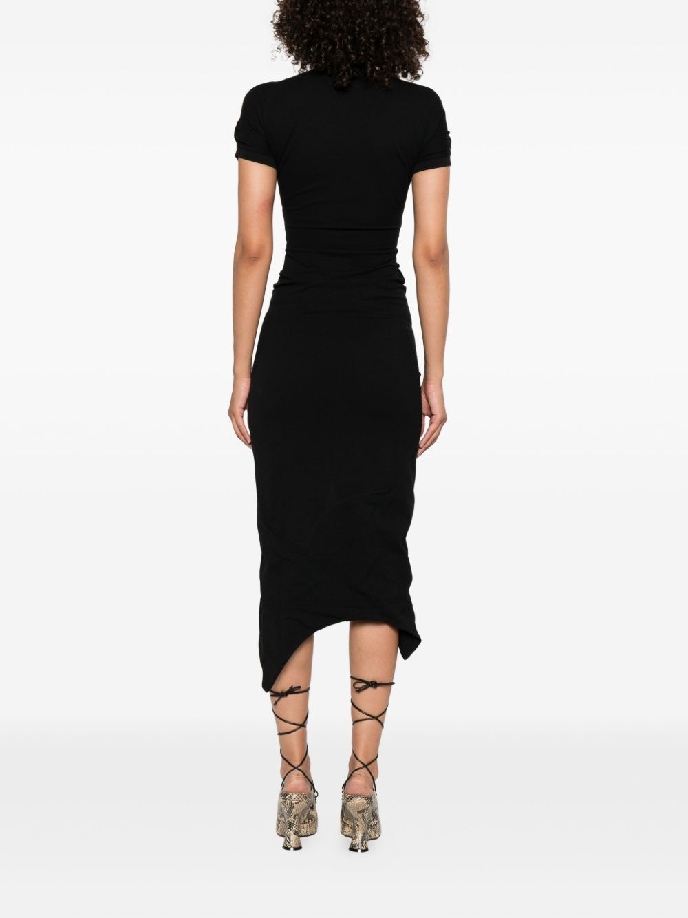 cotton polo dress - 4