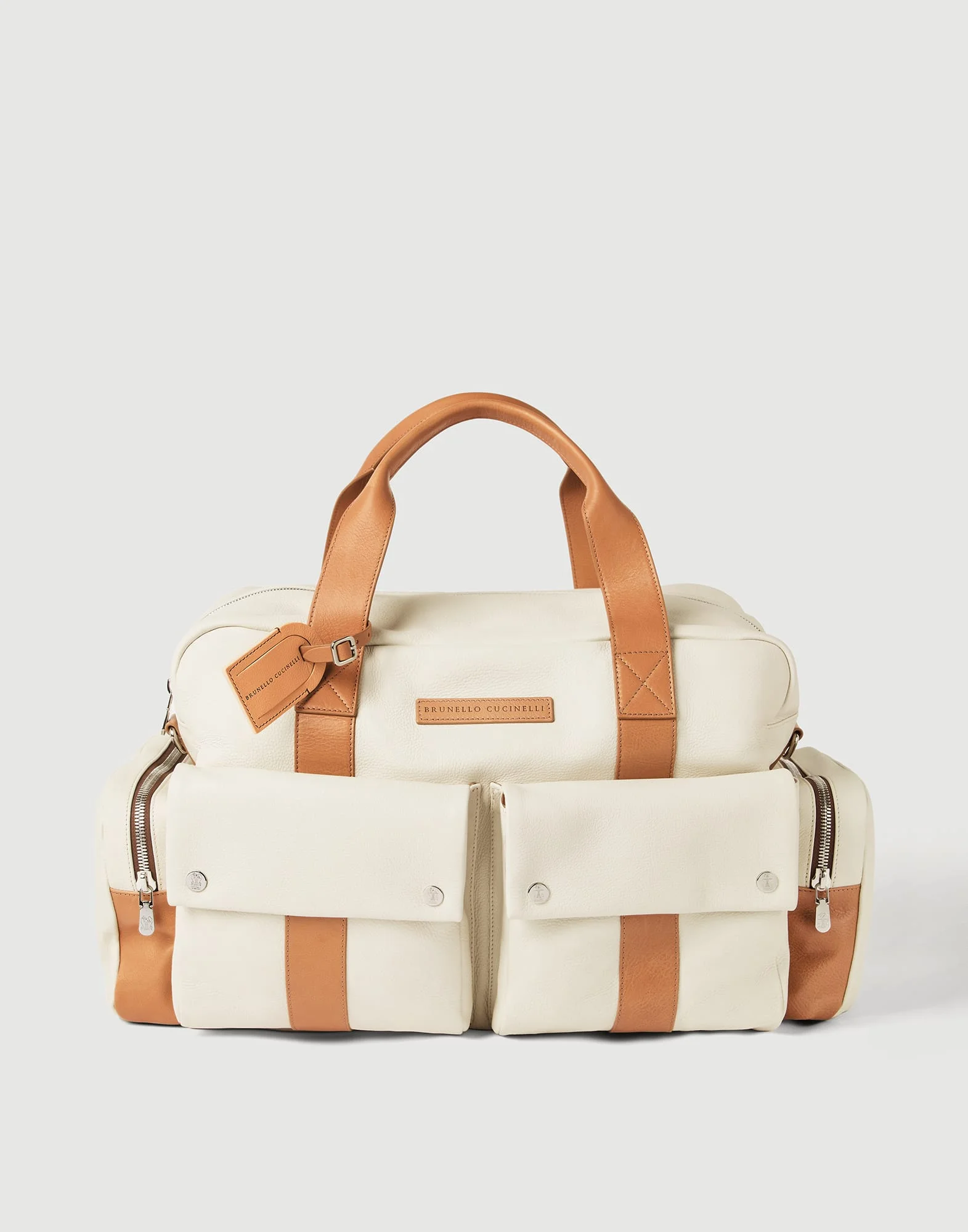 Grained calfskin leisure bag - 1