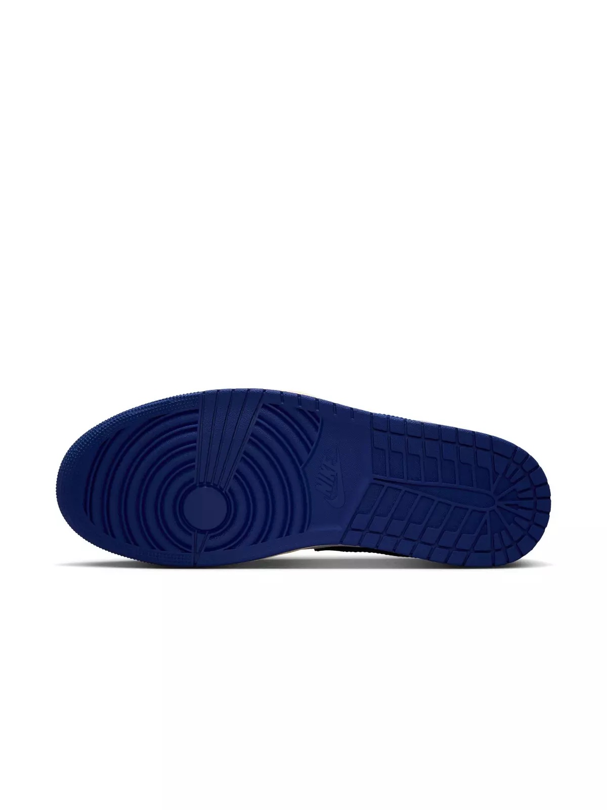 1 Mid "White/Deep Royal Blue/University Red" Men's Shoe - 9