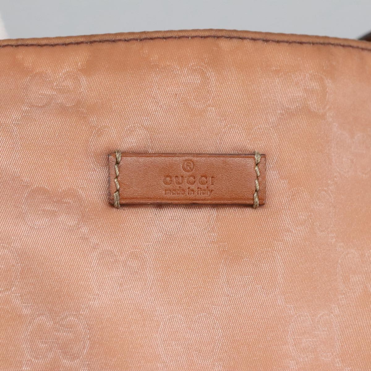 GUCCI GG Canvas Tote Bag Gold Pink - 10