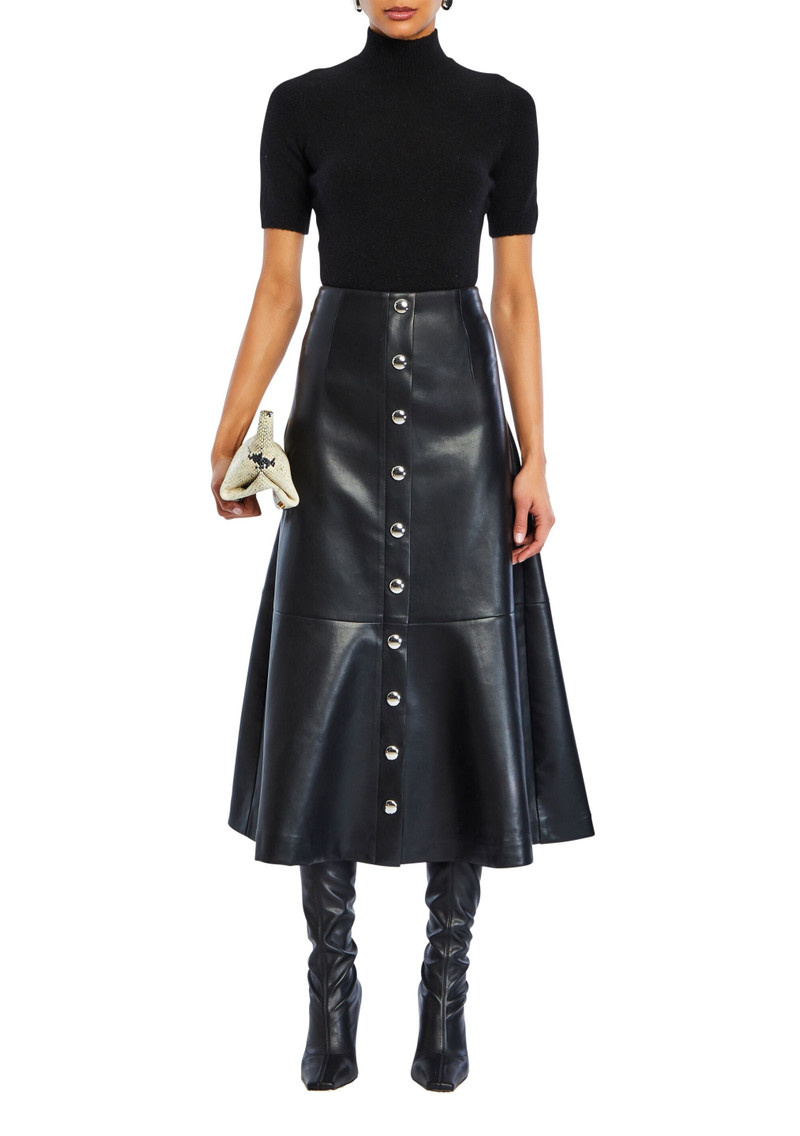RETROFÊTE ELIN FAUX LEATHER SKIRT outlook