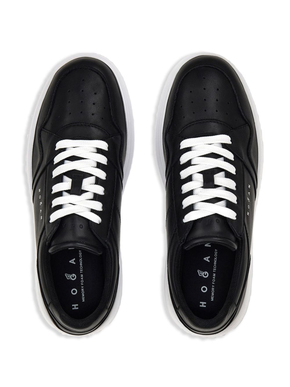 H670 flatform leather sneakers - 5