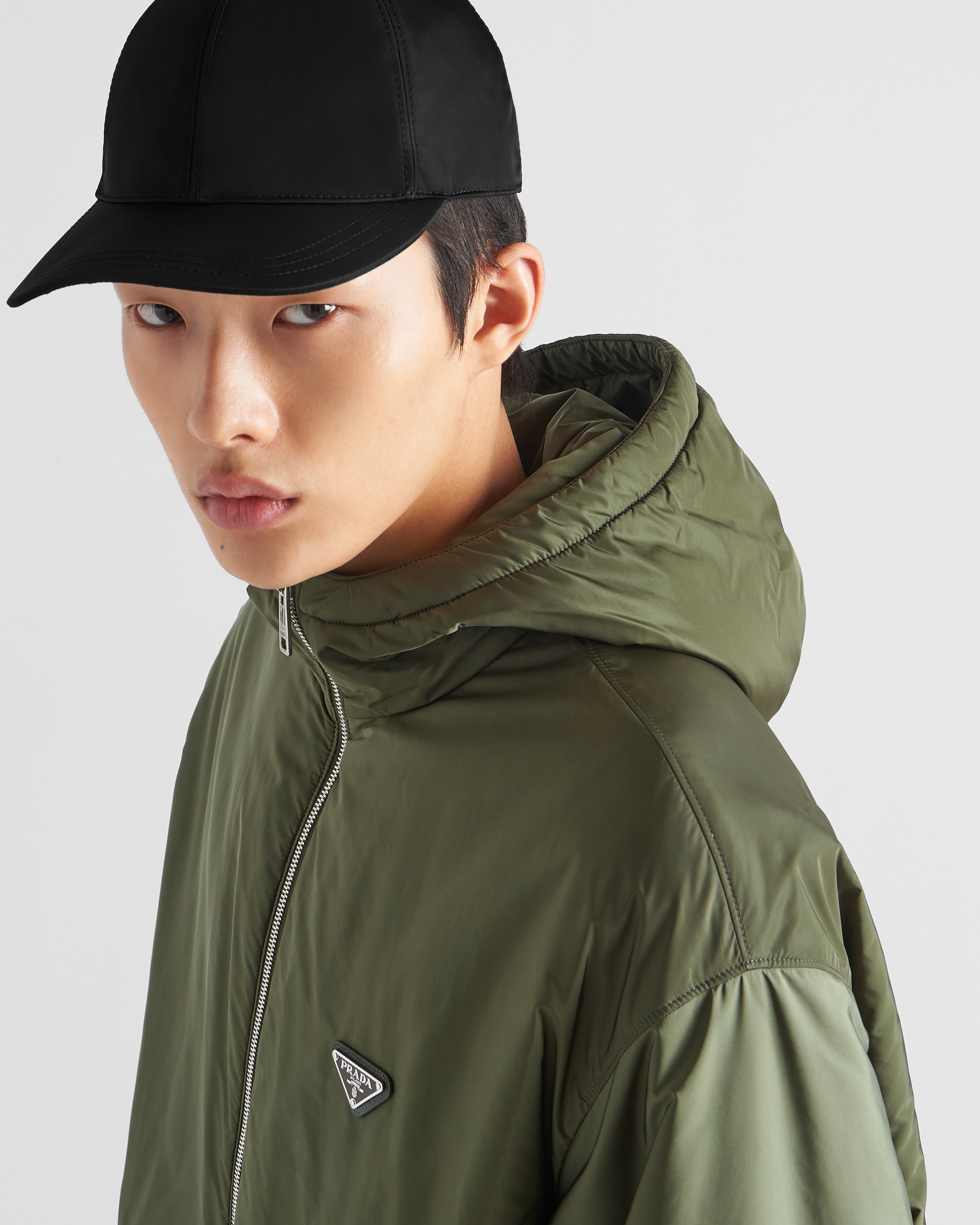Re-Nylon raincoat - 4