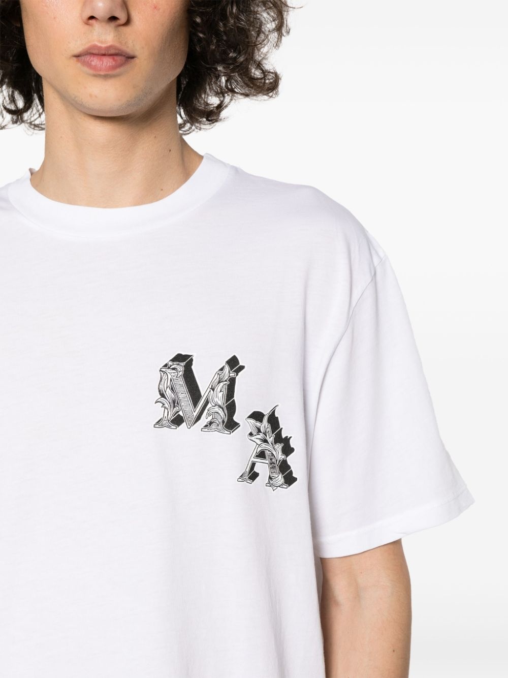 ♦AMIRI♦エンジェル・ロゴ半袖Tシャツ AMIRI アミリ Angel Print Tee エンジェルプリントクルーネック