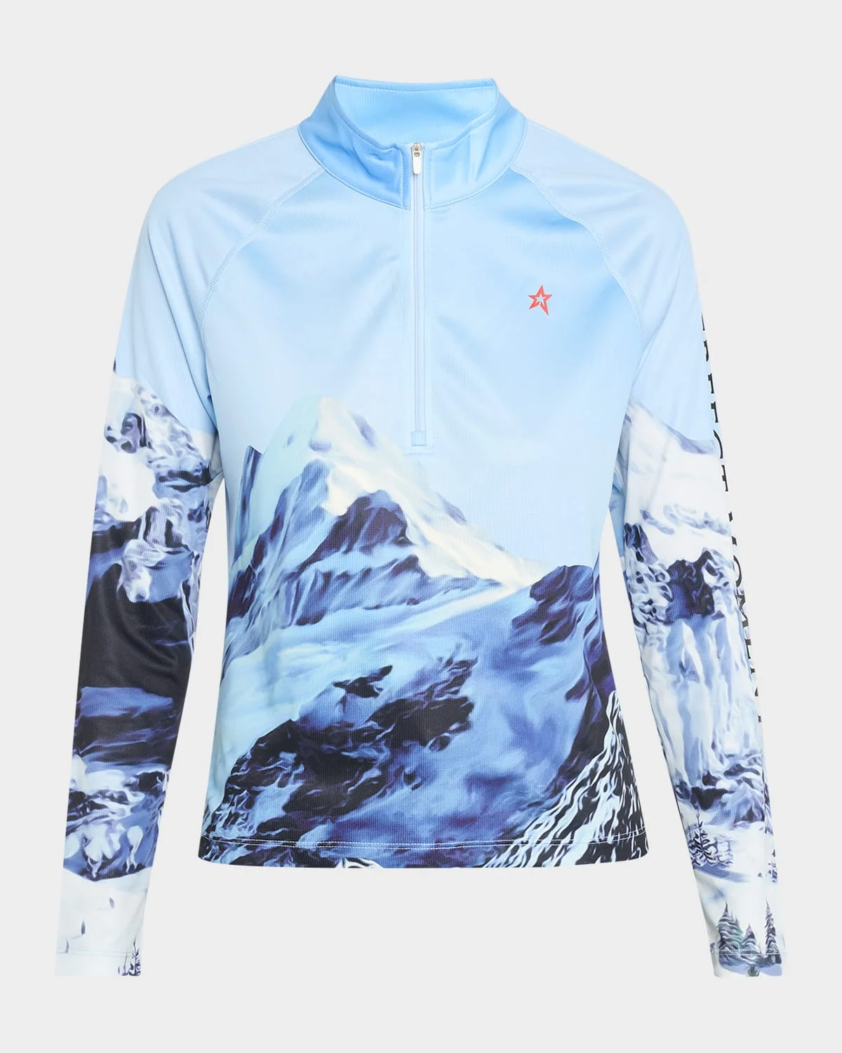 Quarter-Zip Ski Base Layer - 1