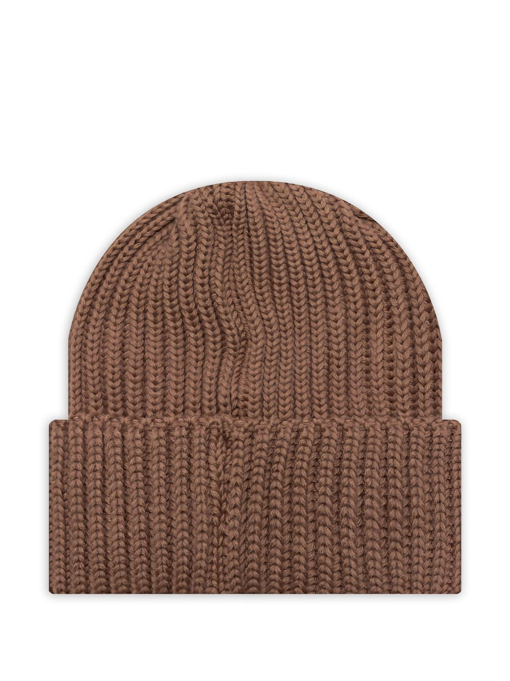 ribbed knit beanie - 2