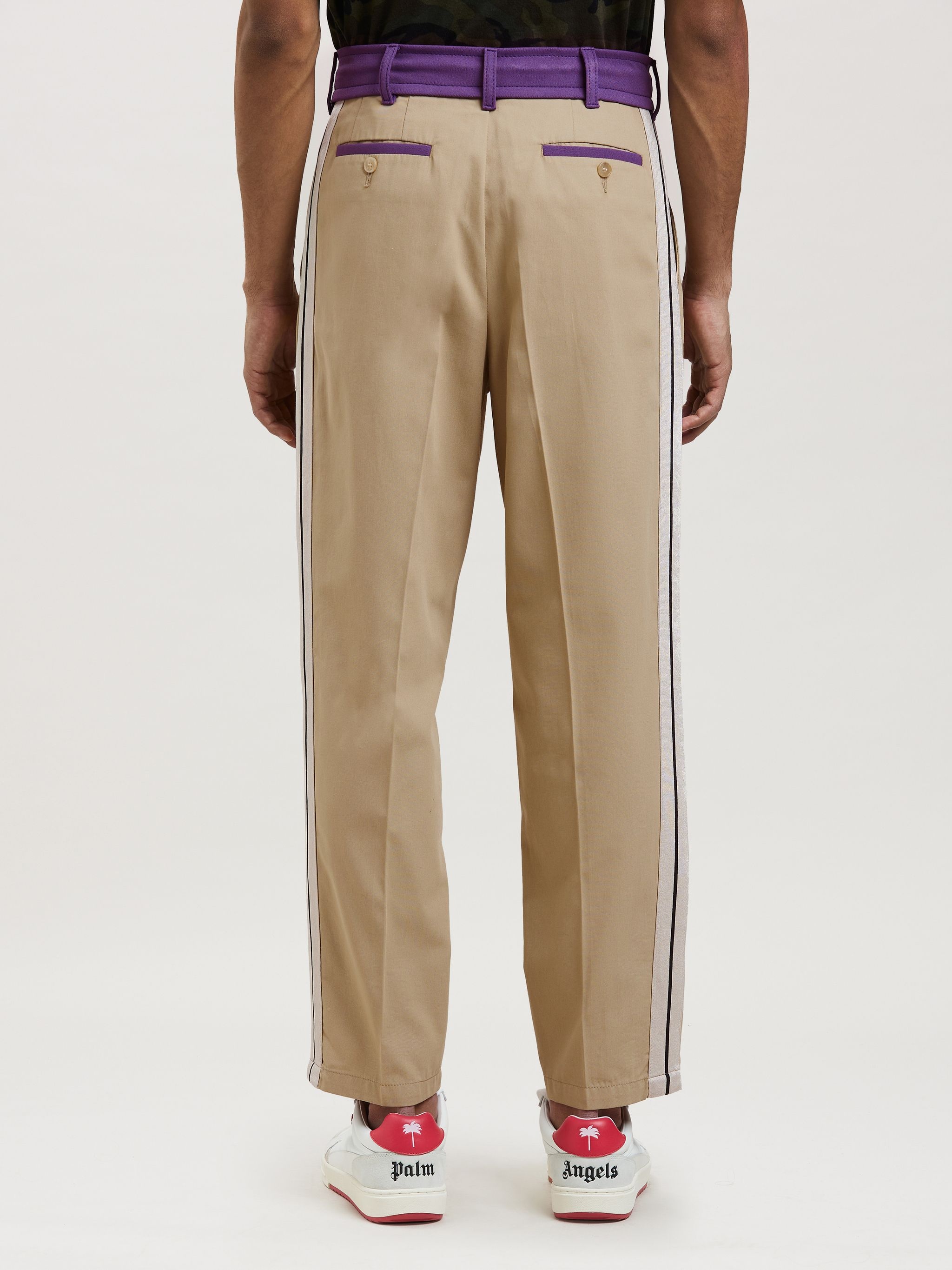 TRACK BELT PANTS - 5