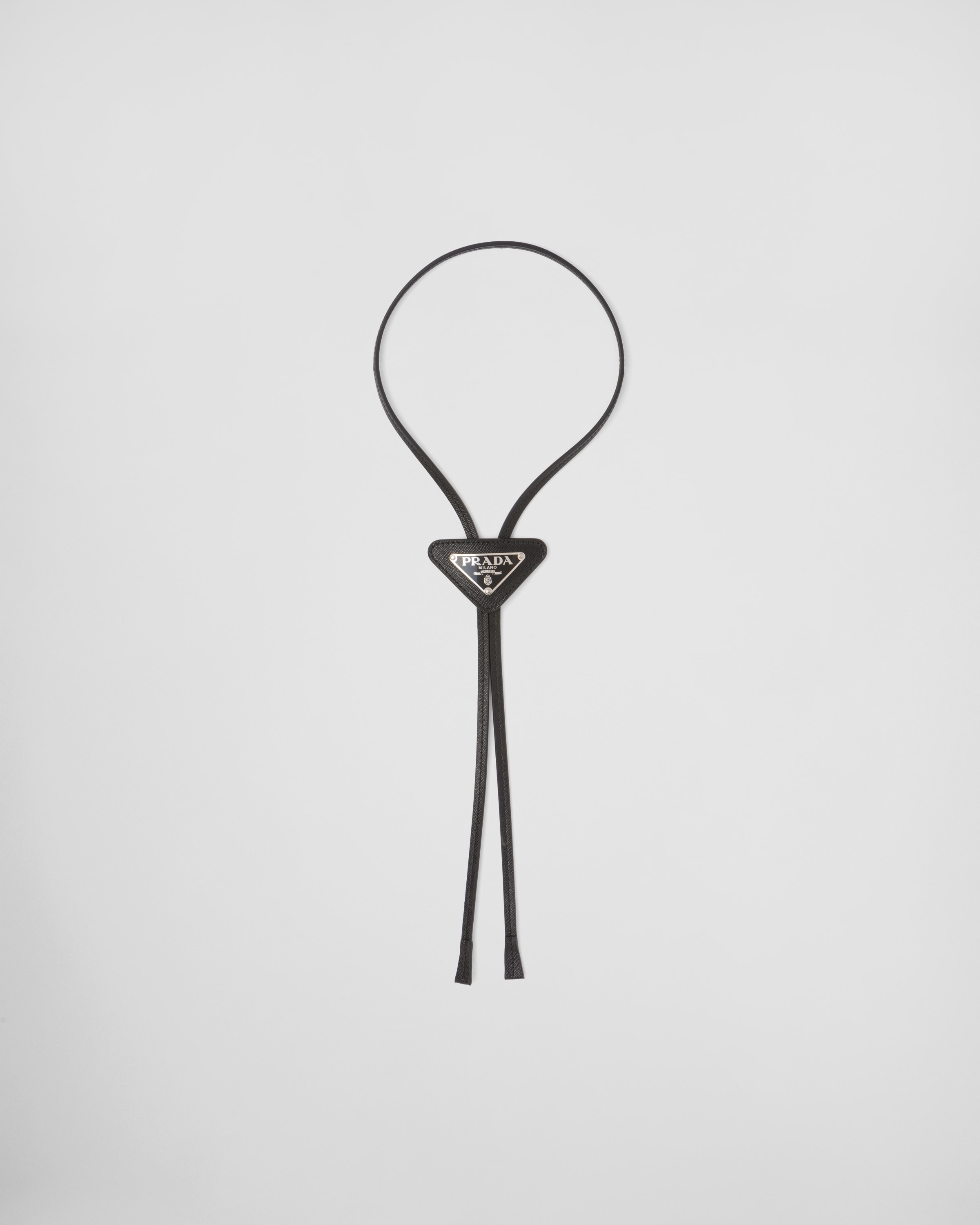 Saffiano leather bolo tie - 1