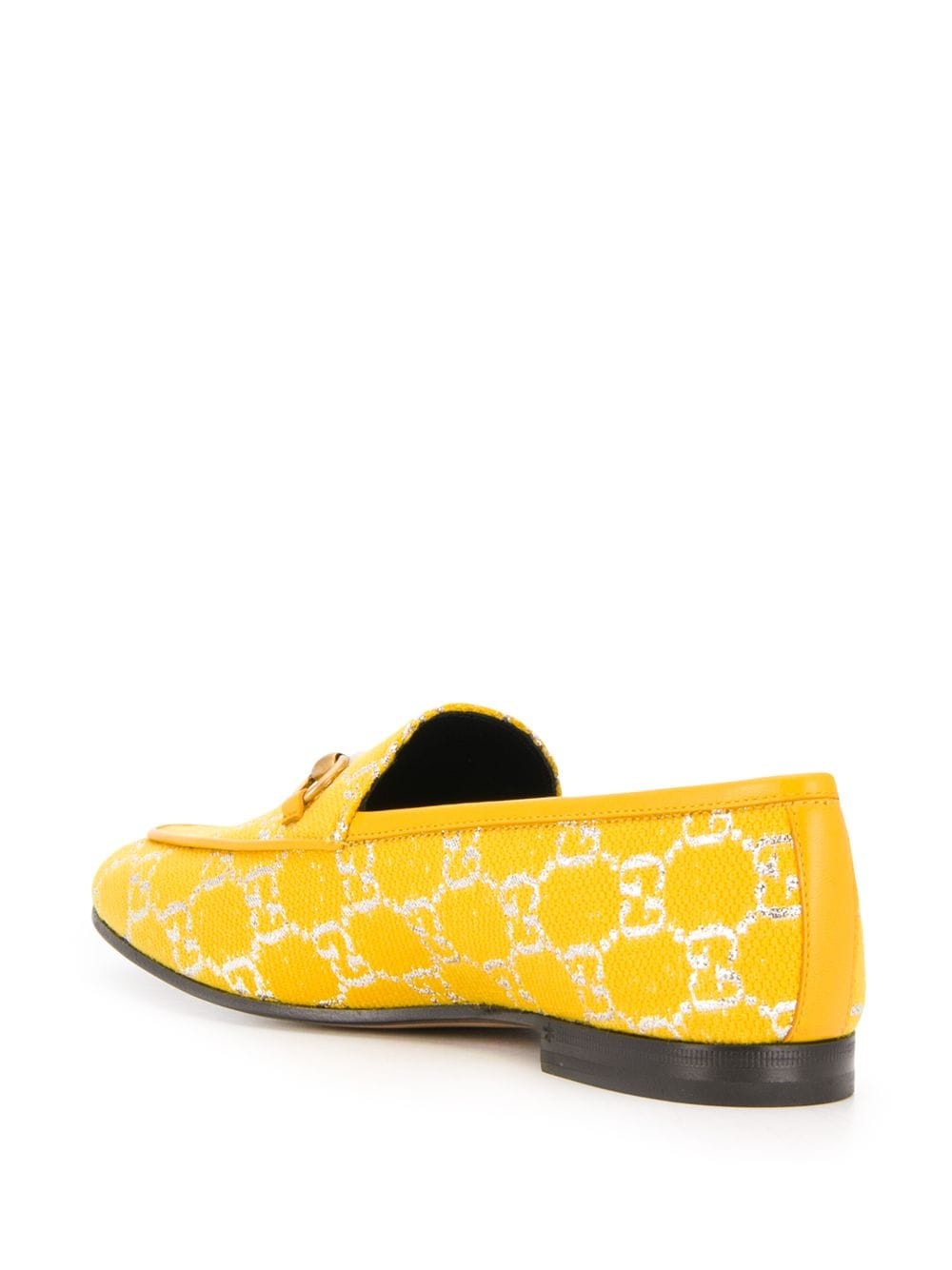 GG pattern loafers - 3