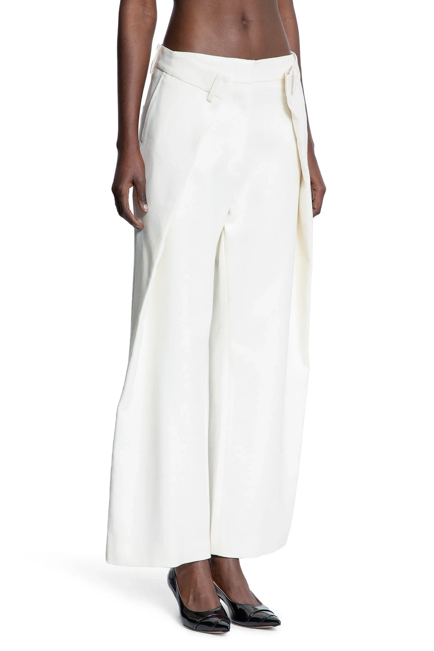 Pleated-Wide-Trousers - 2