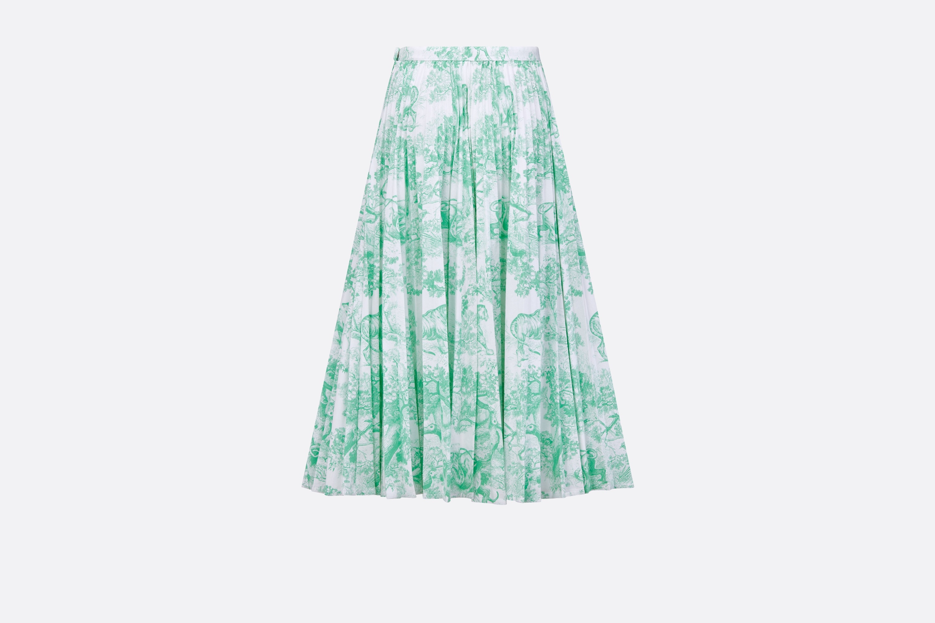 Dioriviera Pleated Mid-Length Skirt - 2