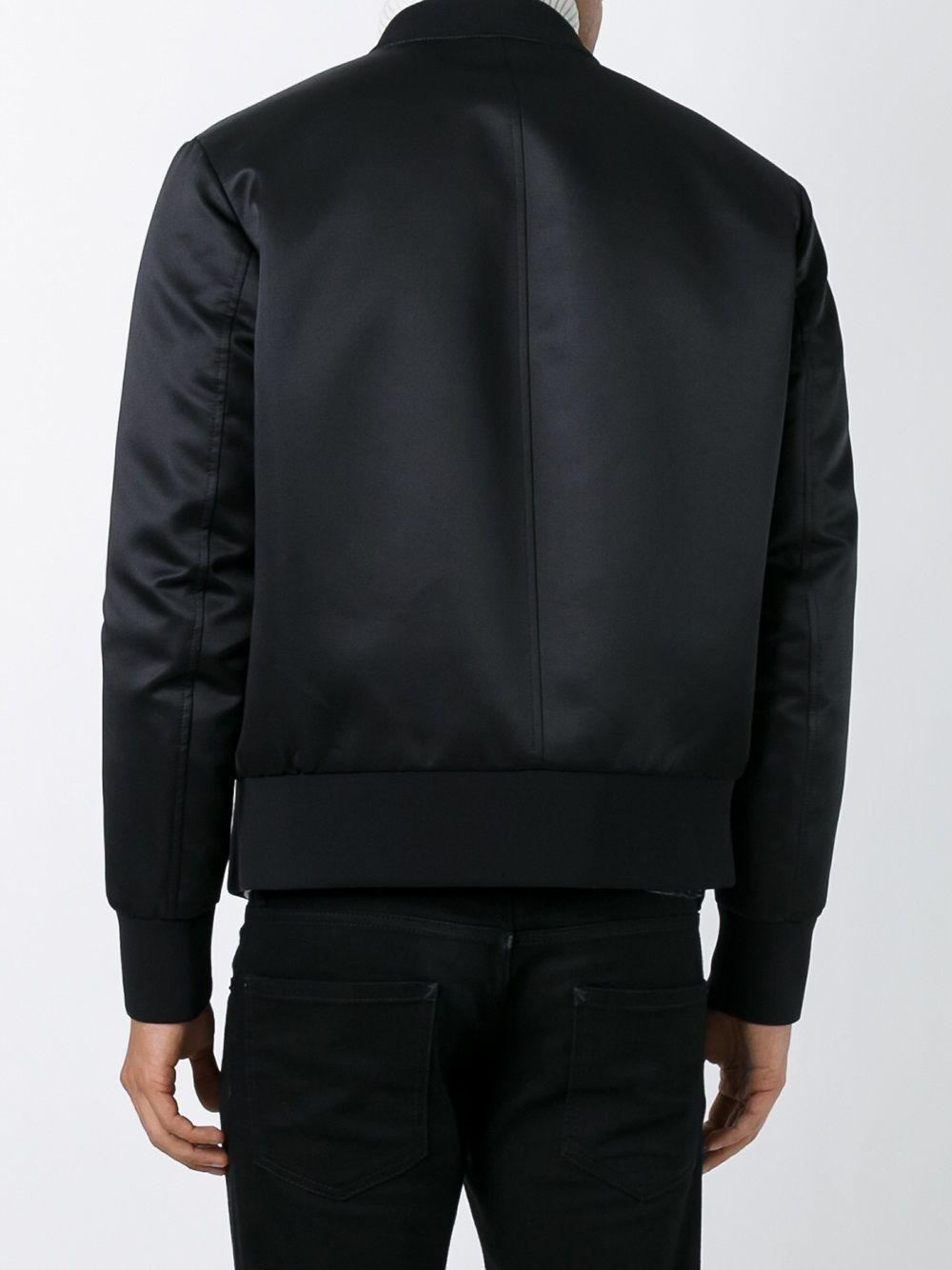 eagle print bomber jacket - 4