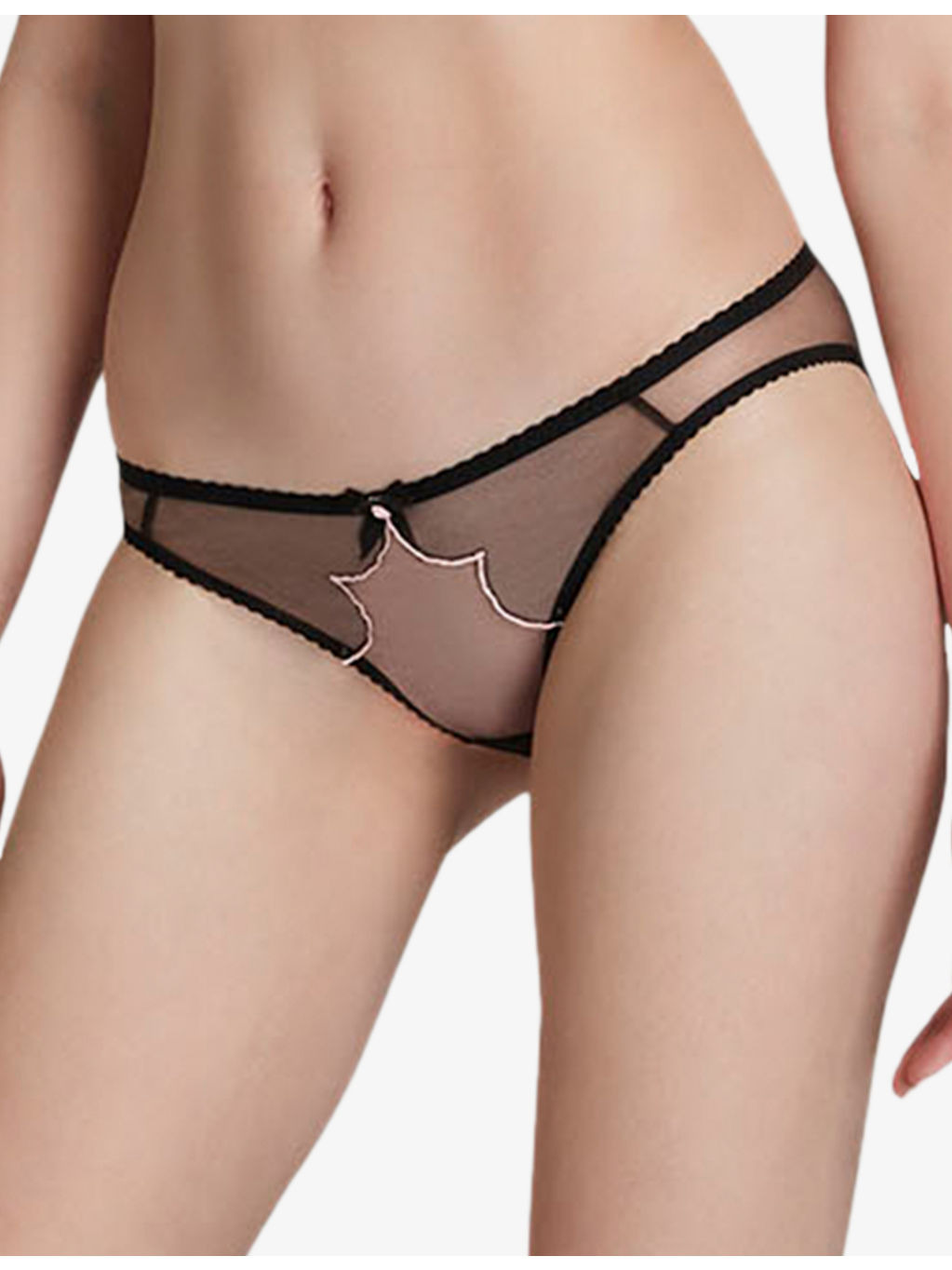 Lorna mid-rise mesh briefs - 4