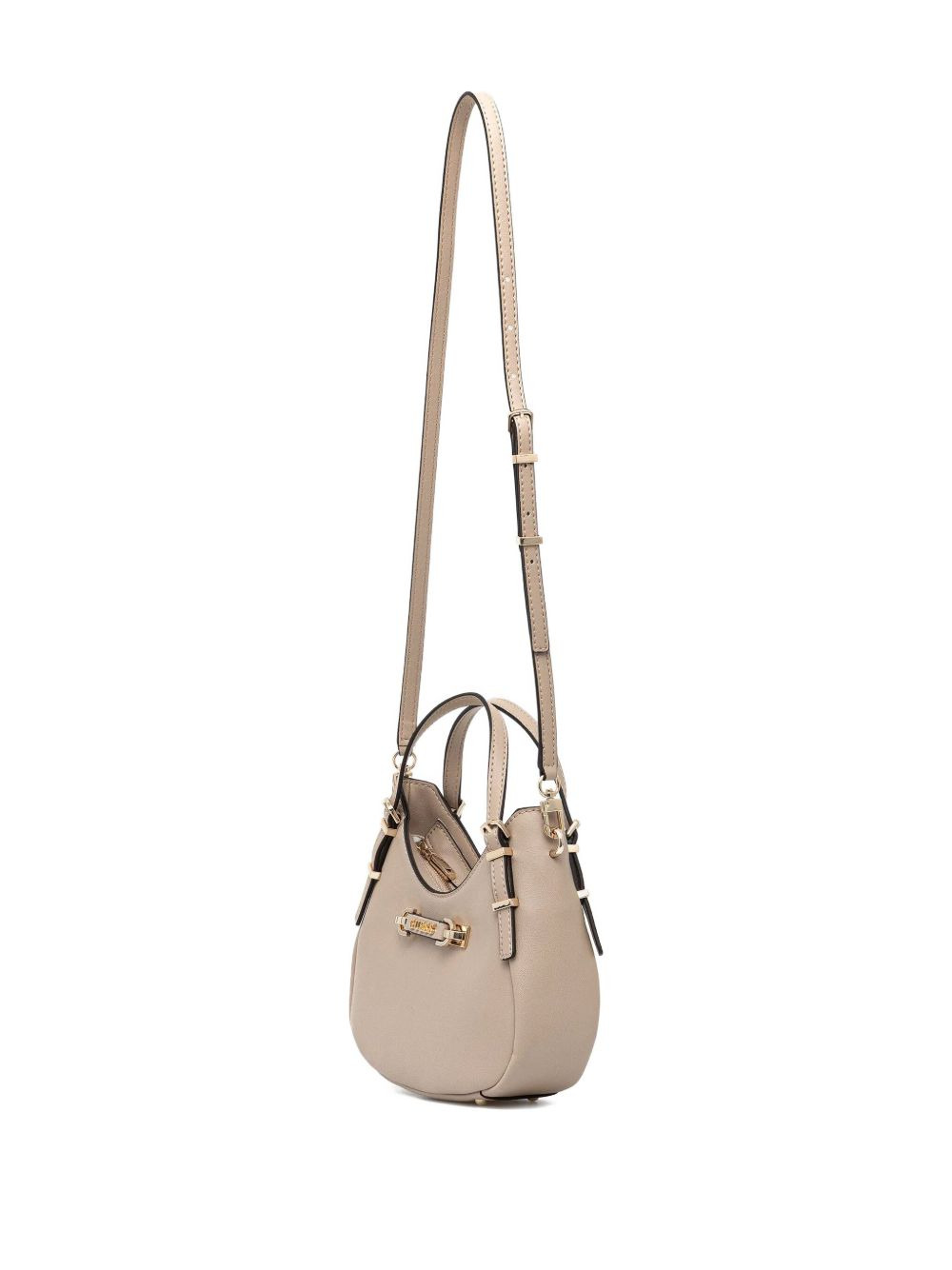 mini Lefia curved-handle satchel bag - 2
