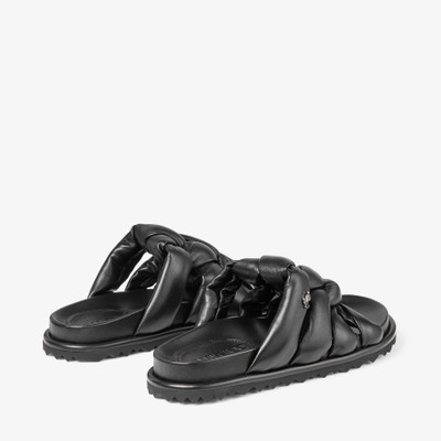 JIMMY CHOO Kes Flat
Black Nappa Leather Sandals outlook