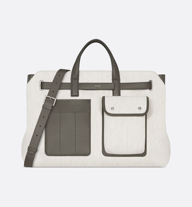 Large Dior Normandie Tote Bag 1