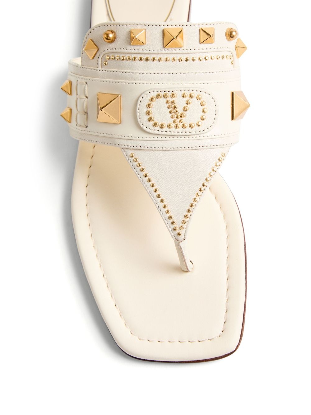 Rockstud sandals - 4