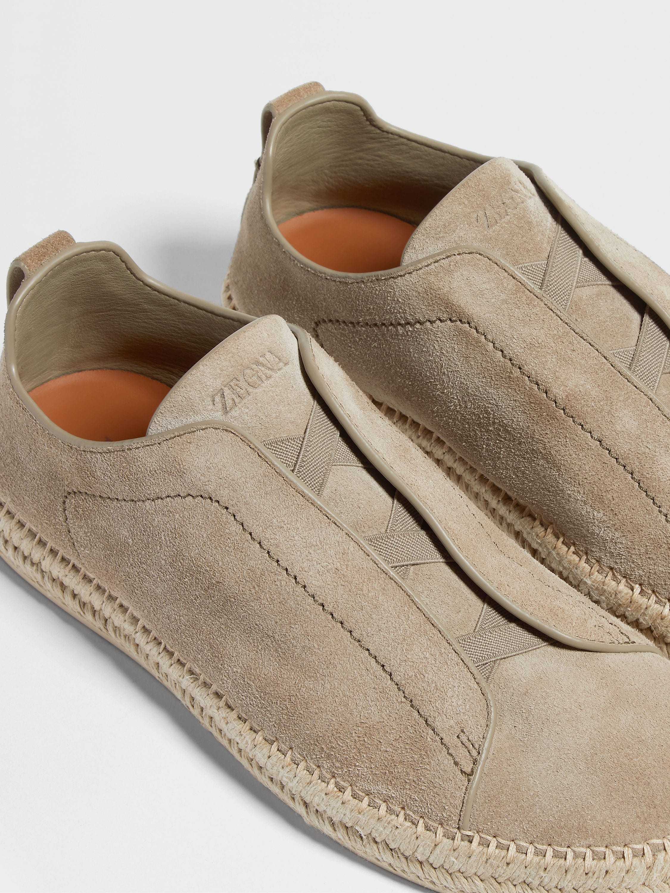 BEIGE SUEDE TRIPLE STITCH™ ESPADRILLES - 2