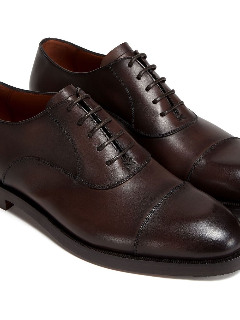 Torino leather Oxford shoes - 5