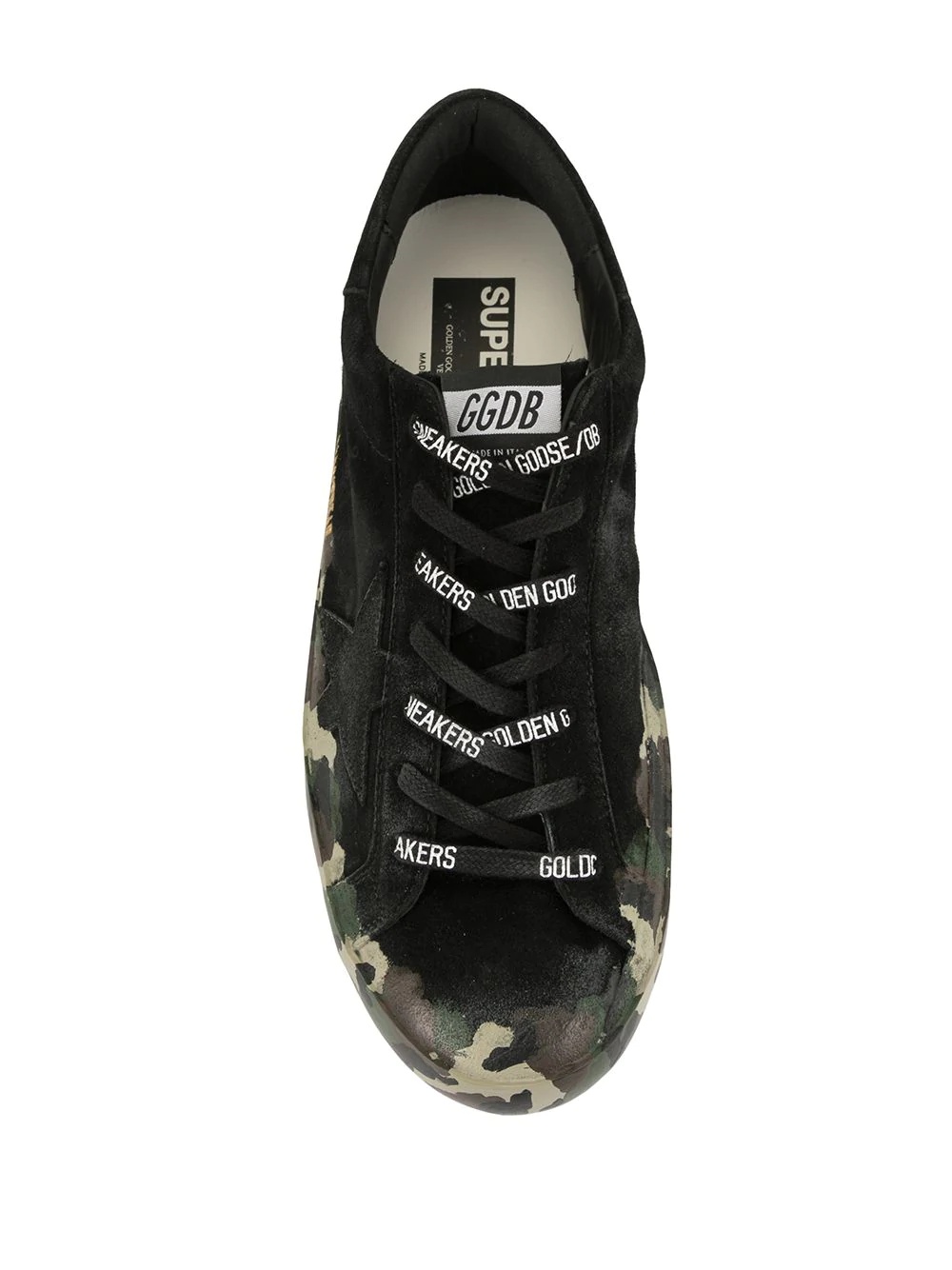 Superstar camouflage print sneakers - 4