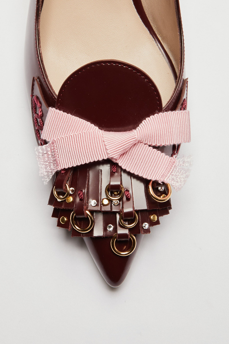 SLINGBACK WITH FRINGES AND STUDS 4