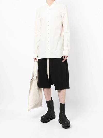 Rick Owens plain long-sleeve shirt outlook