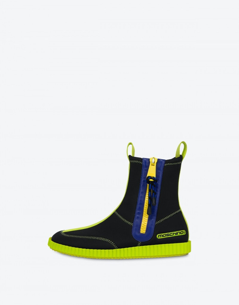 NEOPRENE HIGH SOCK SNEAKERS 2