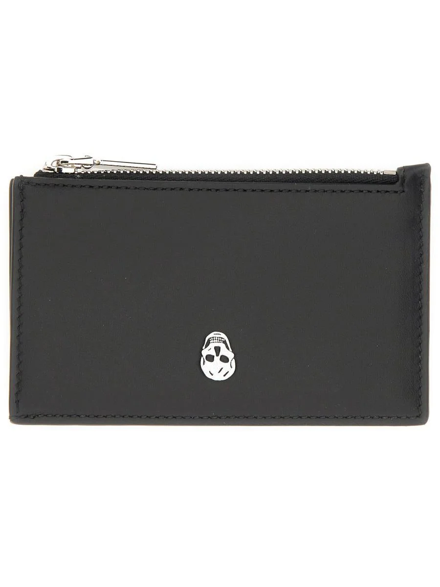 Alexander McQueen Card Holder "Skull" - 1