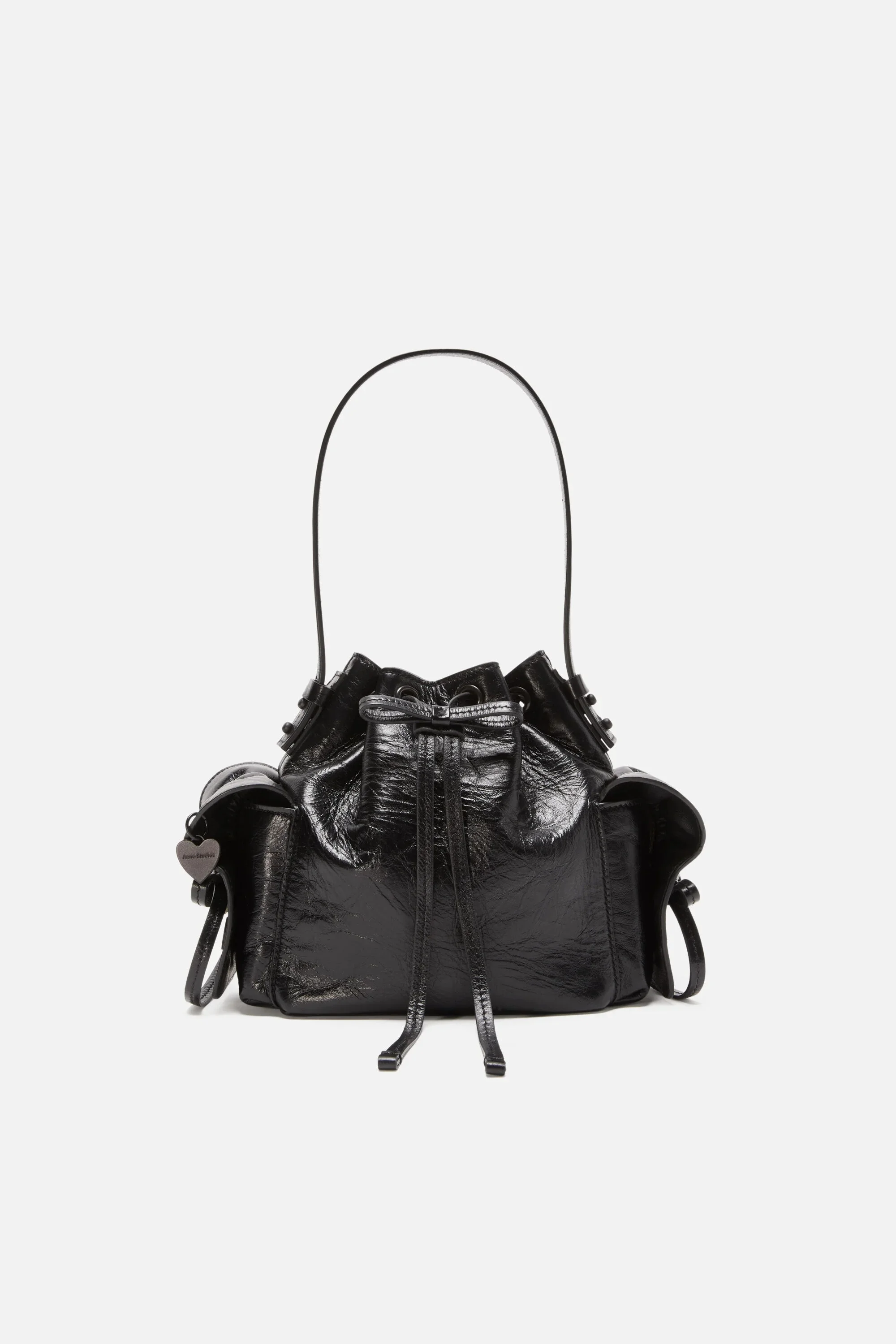 Multipocket Mini Bucket Bag - Black - 1