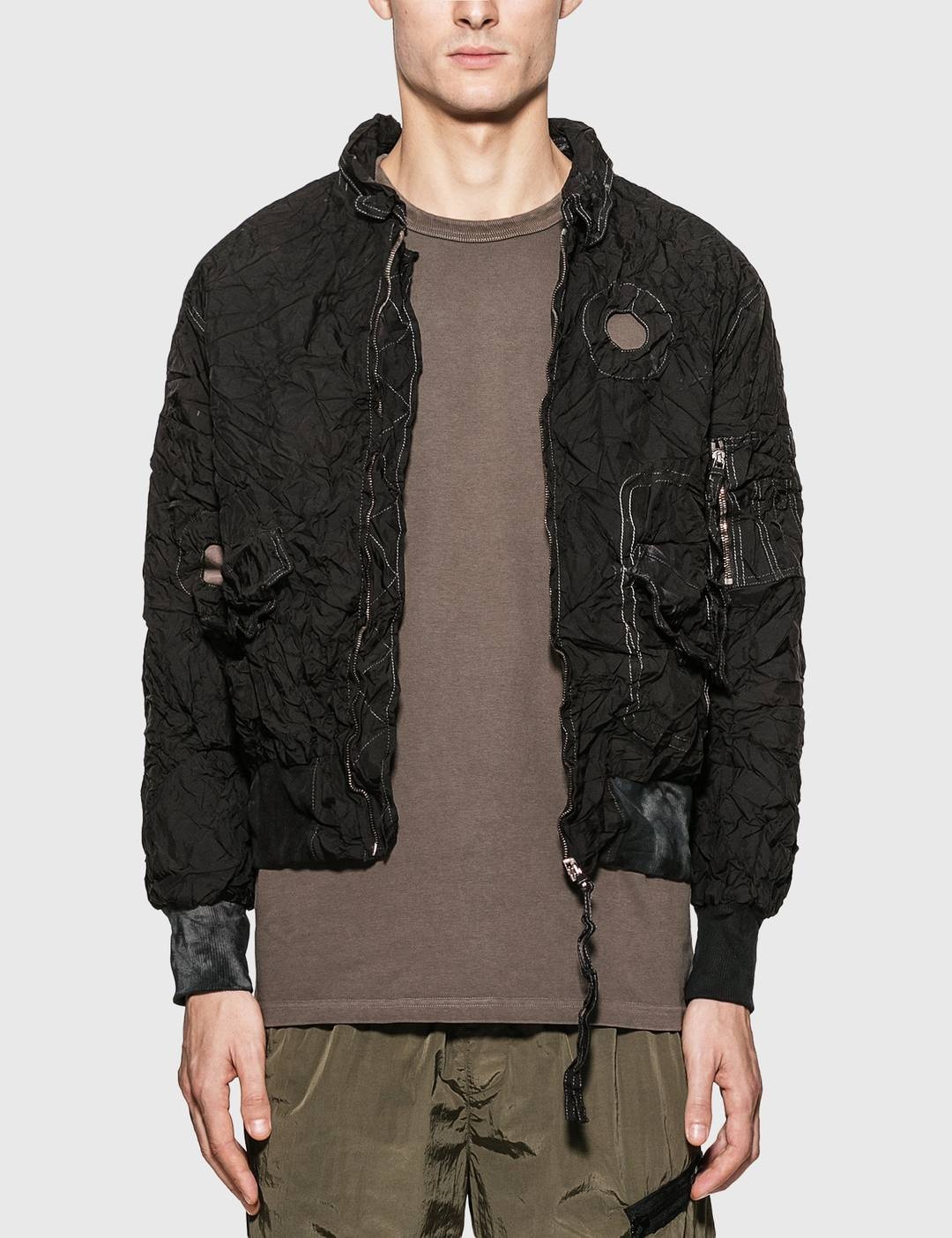 Readymade Airbag Shrink Bomber Jacket - 1