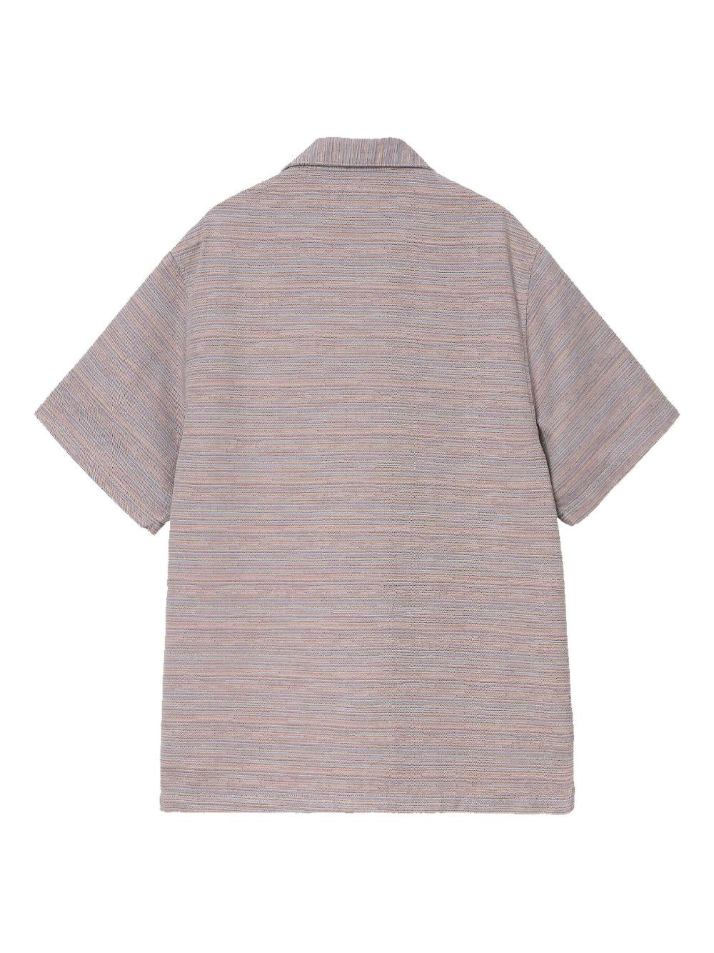 stripe short-sleeve shirt - 2