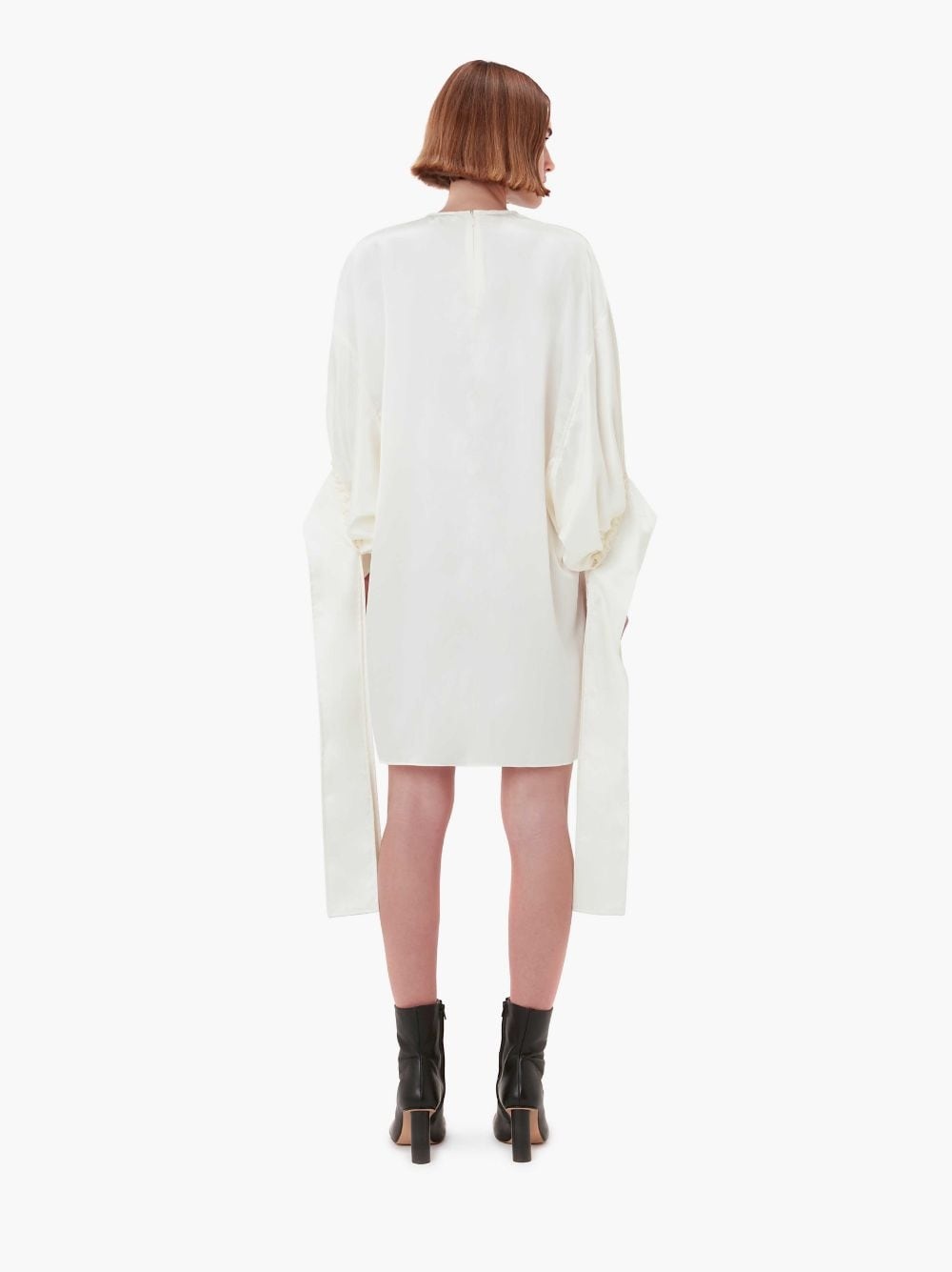 TAB SLEEVE DRESS - 3