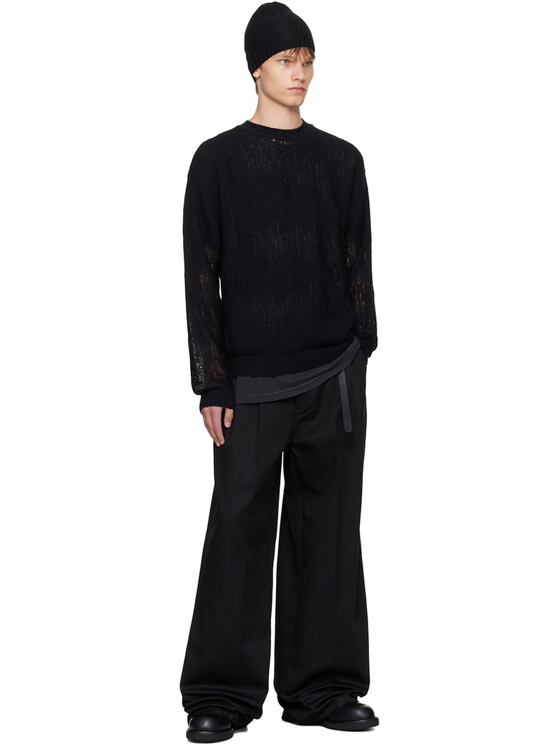 Ann Demeulemeester Black Kamillo Oversize Sweater outlook