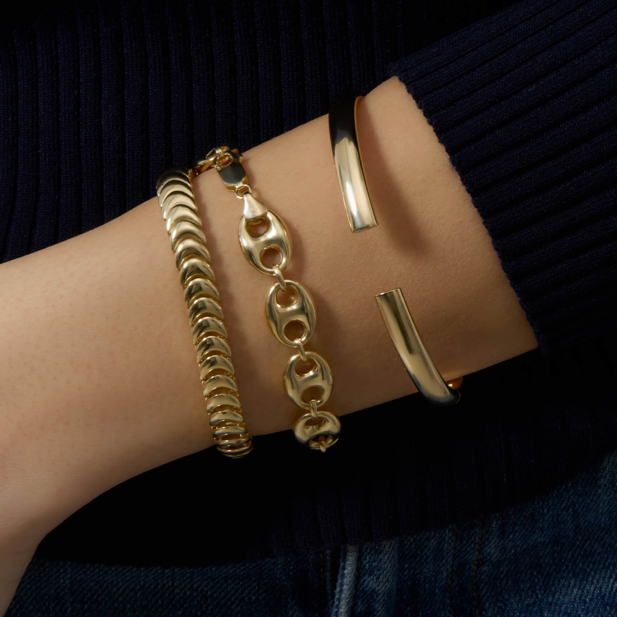Gold La Scala Bracelet - 9