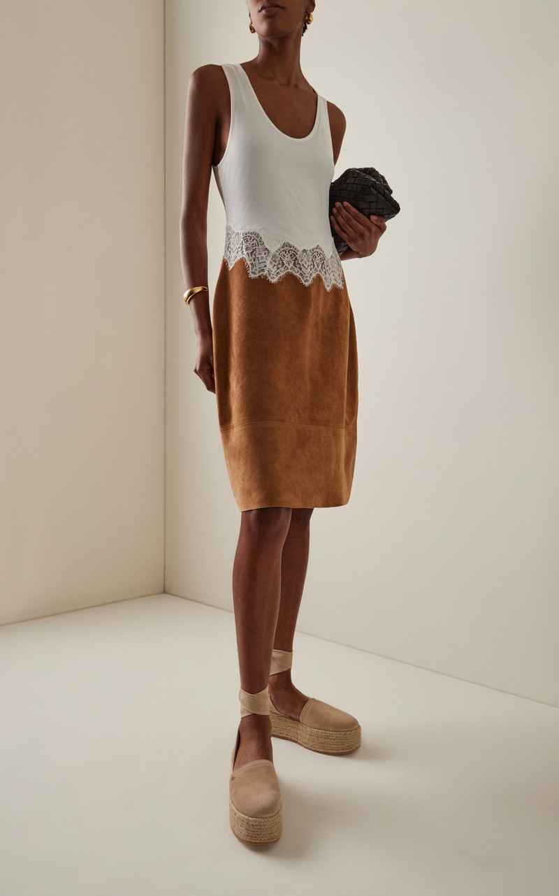 Velour Platform Espadrilles neutral 2