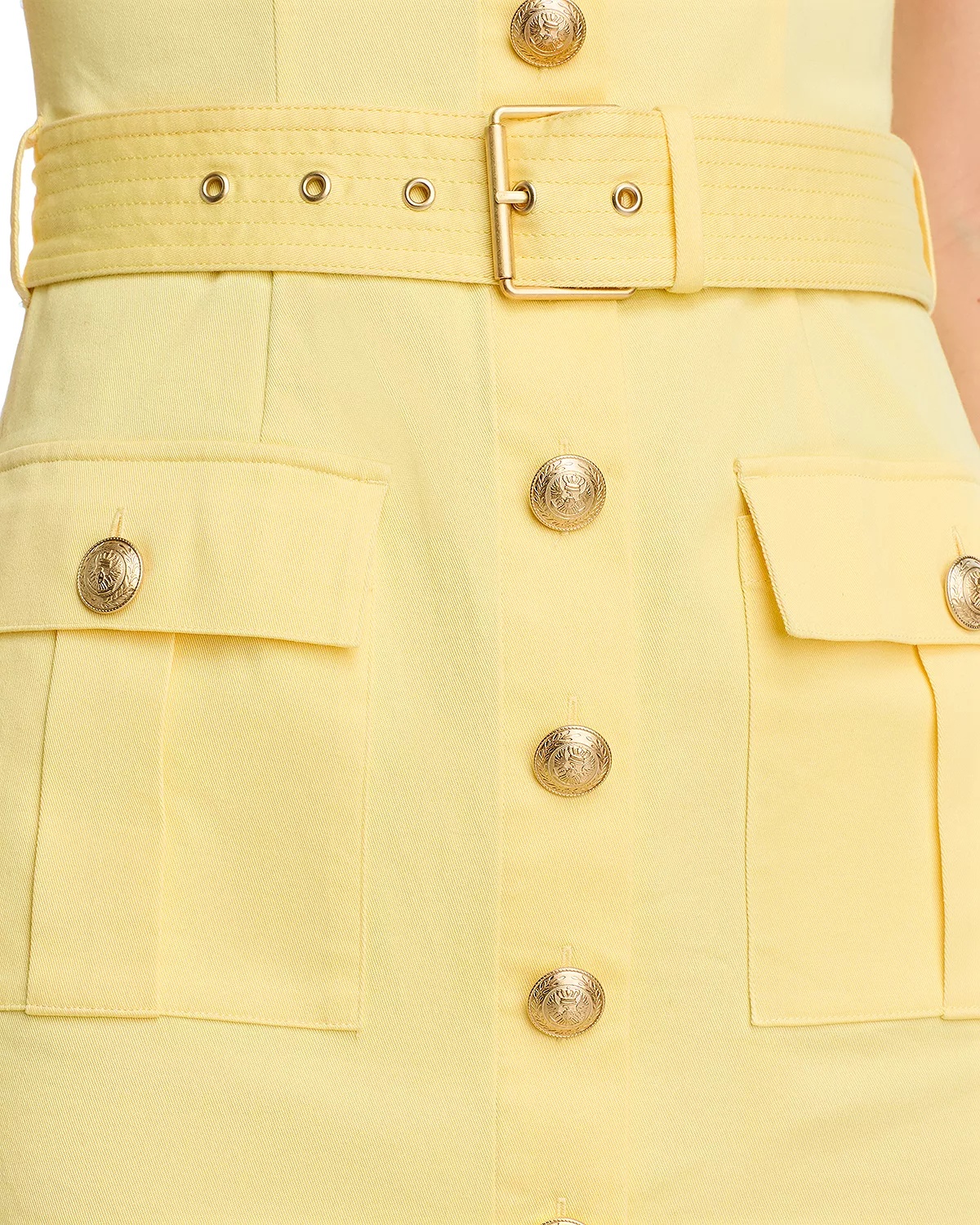 Midy Button Front Mini Dress - 3