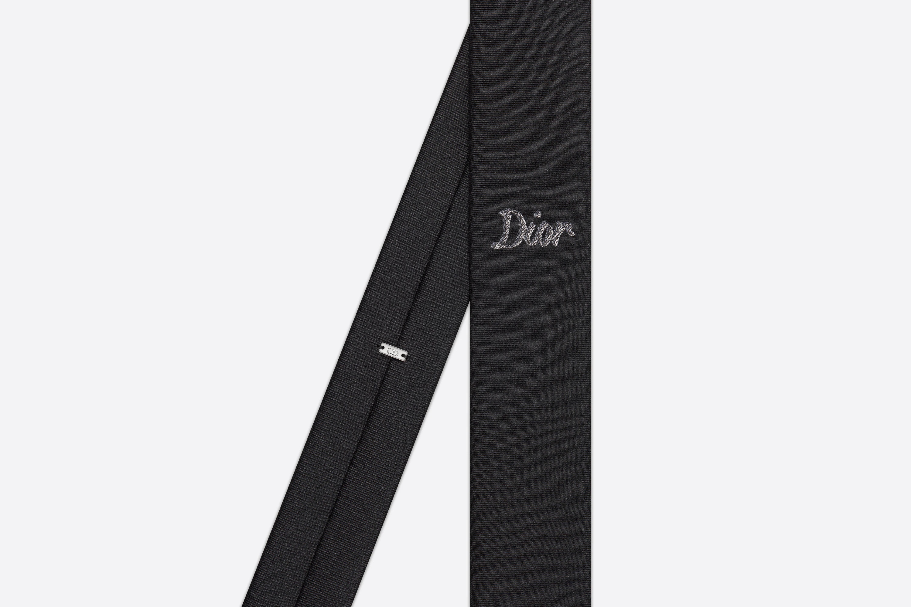 'Dior' Ribbon Tie - 2