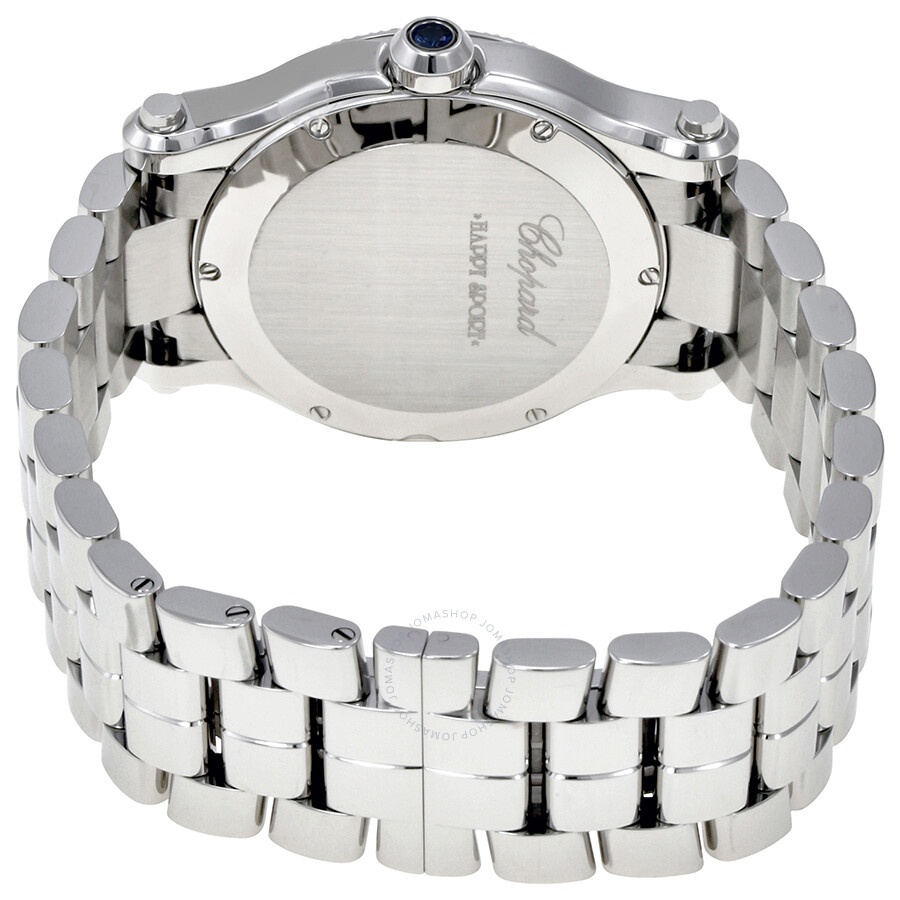 Chopard Happy Sport White Dial Ladies Watch 278582-3004 - 3