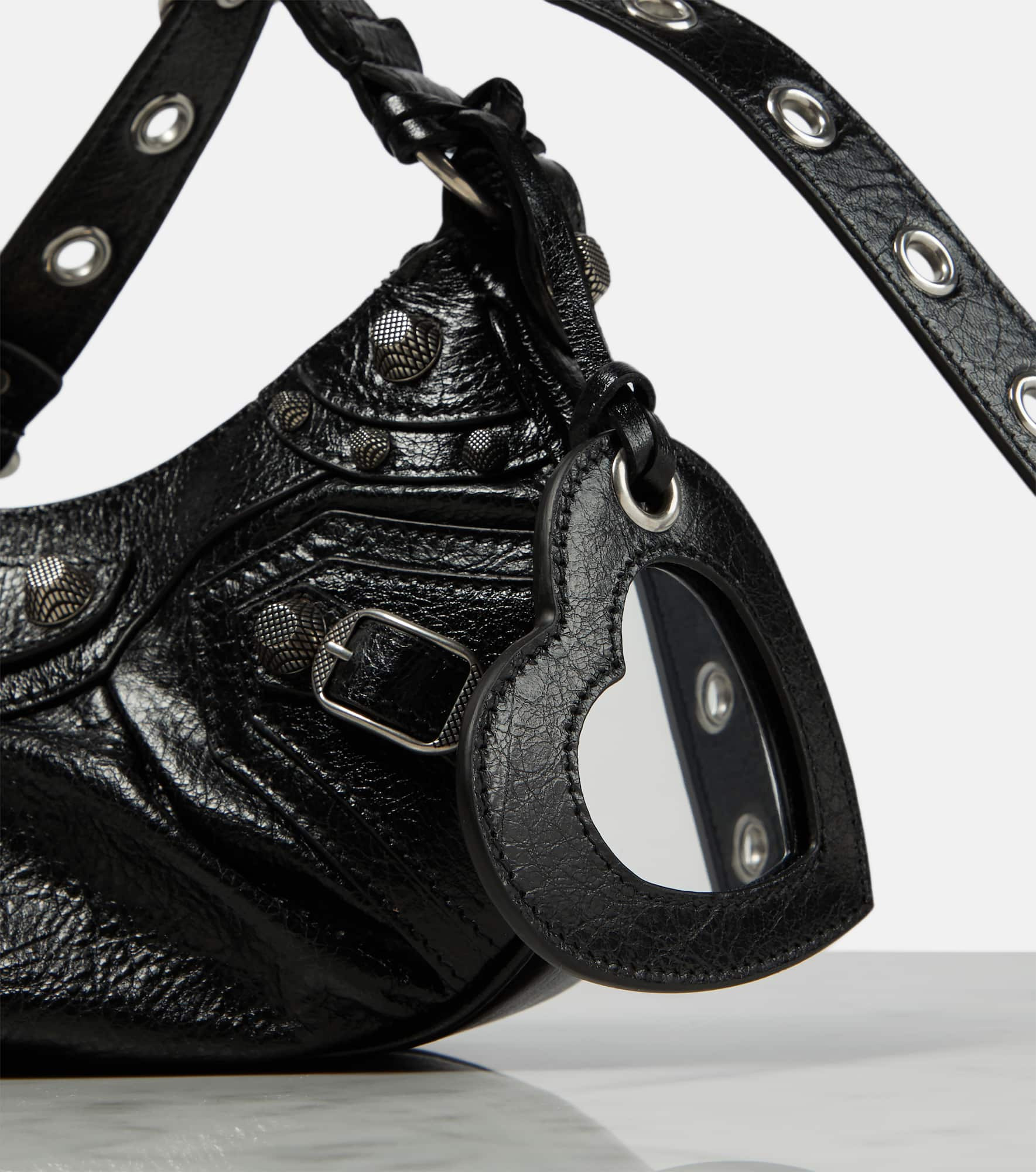 Le Cagole XS leather shoulder bag - 6