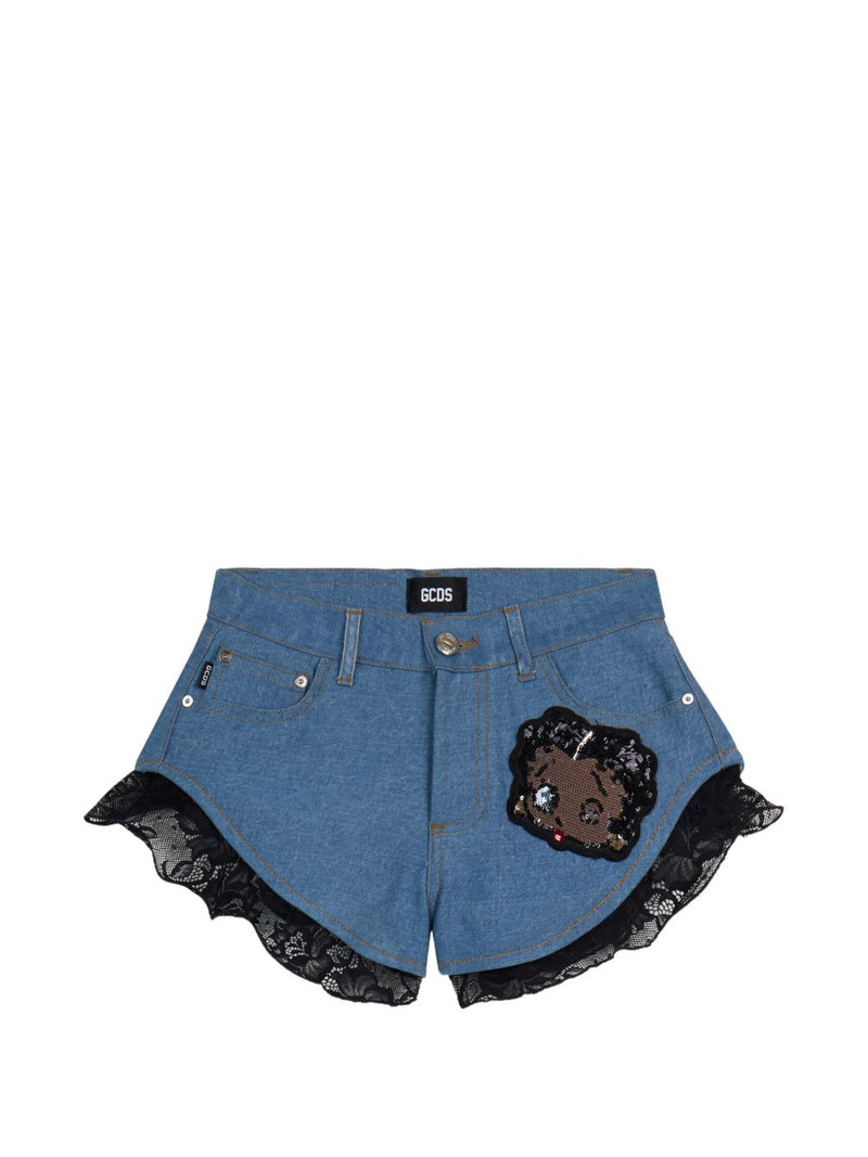 Betty Boop denim shorts 1