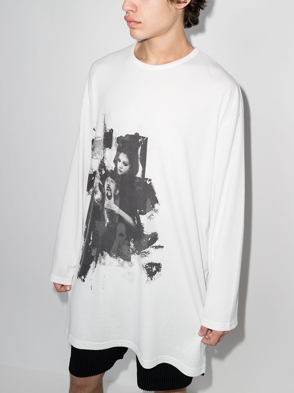 photograph-print long-sleeve T-shirt - 2