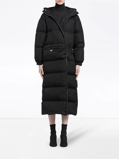 Prada Nylon puffer coat outlook