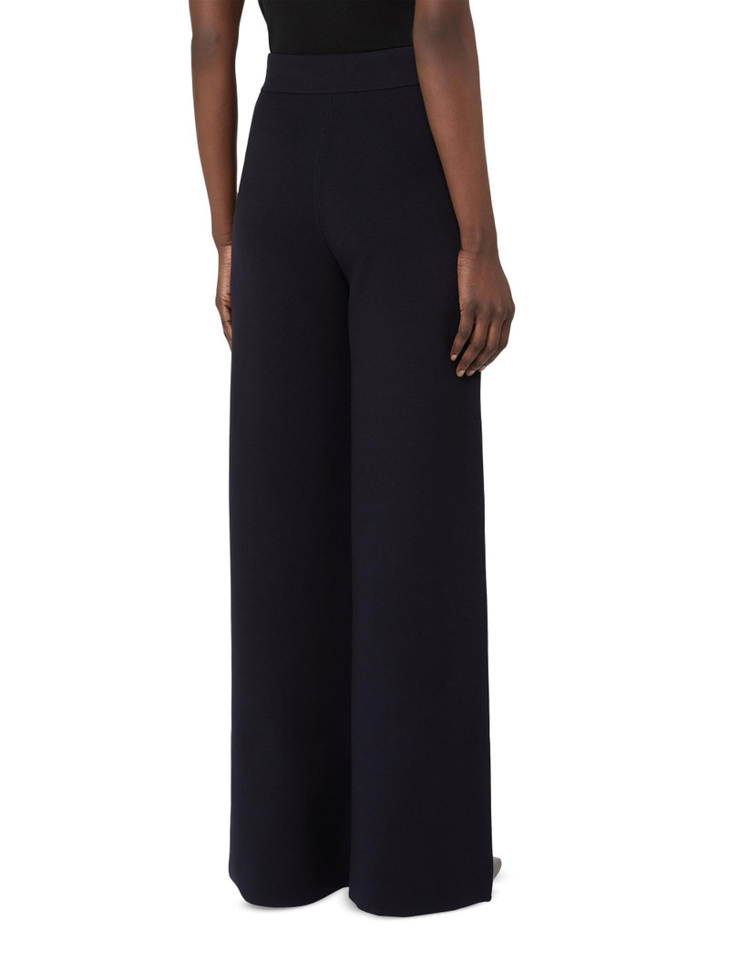 Women's Stretch Viscose Trousers - Navy 3