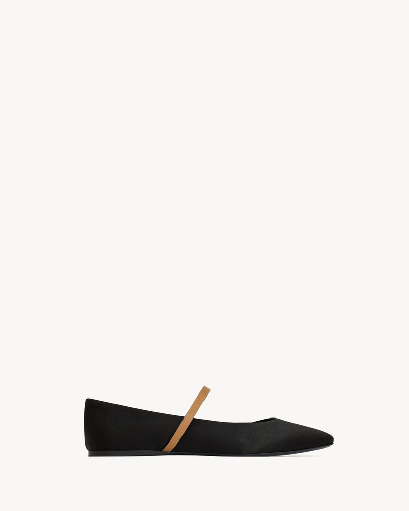 GIO BALLET FLATS IN SATIN CREPE - 1