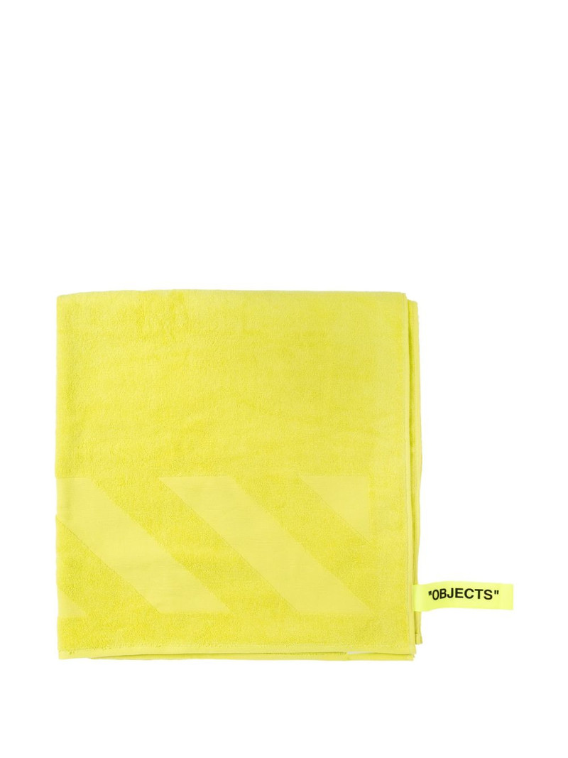 chevron objects beach towel 1