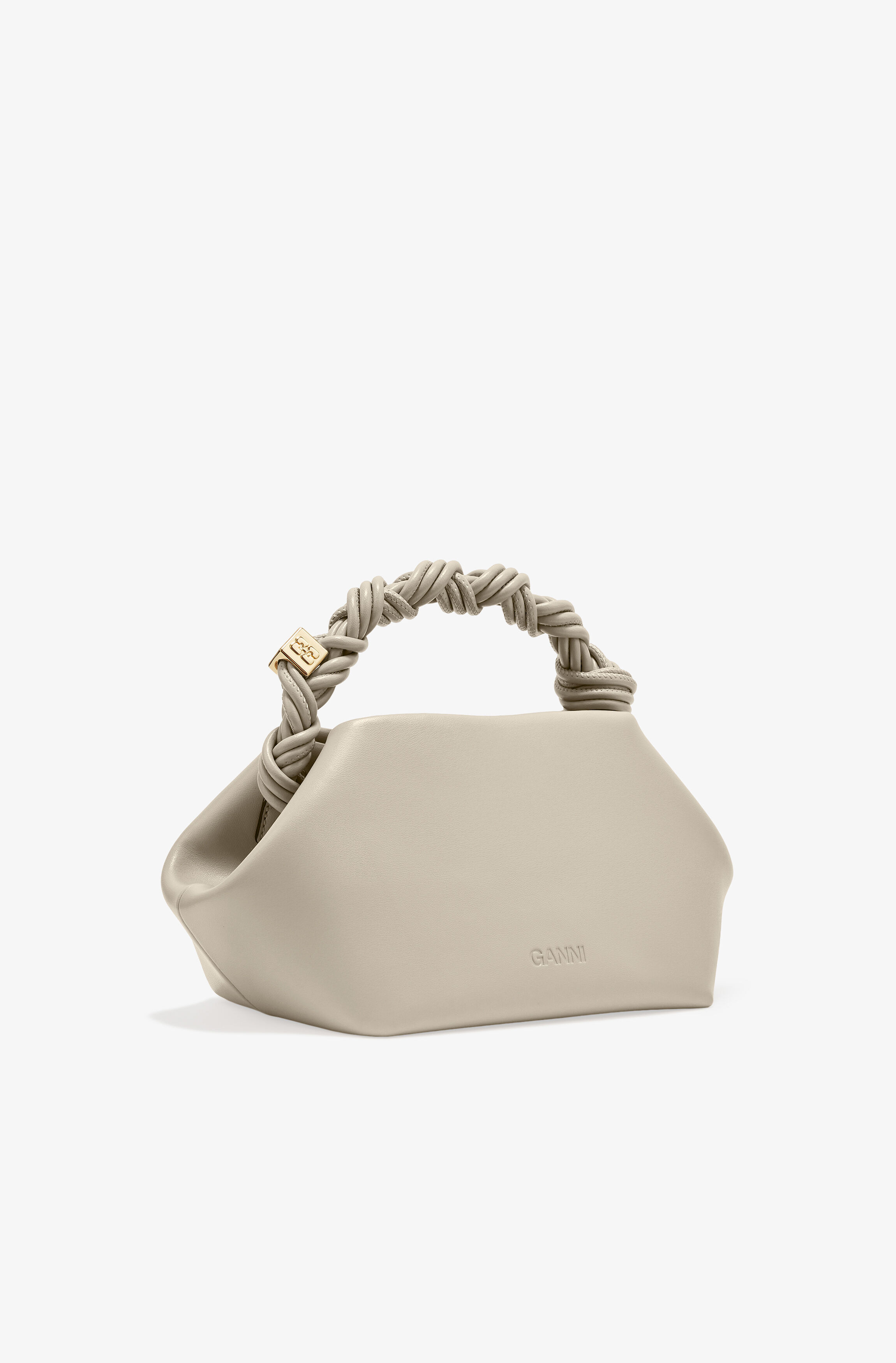 LIGHT GREY SMALL GANNI BOU BAG - 2