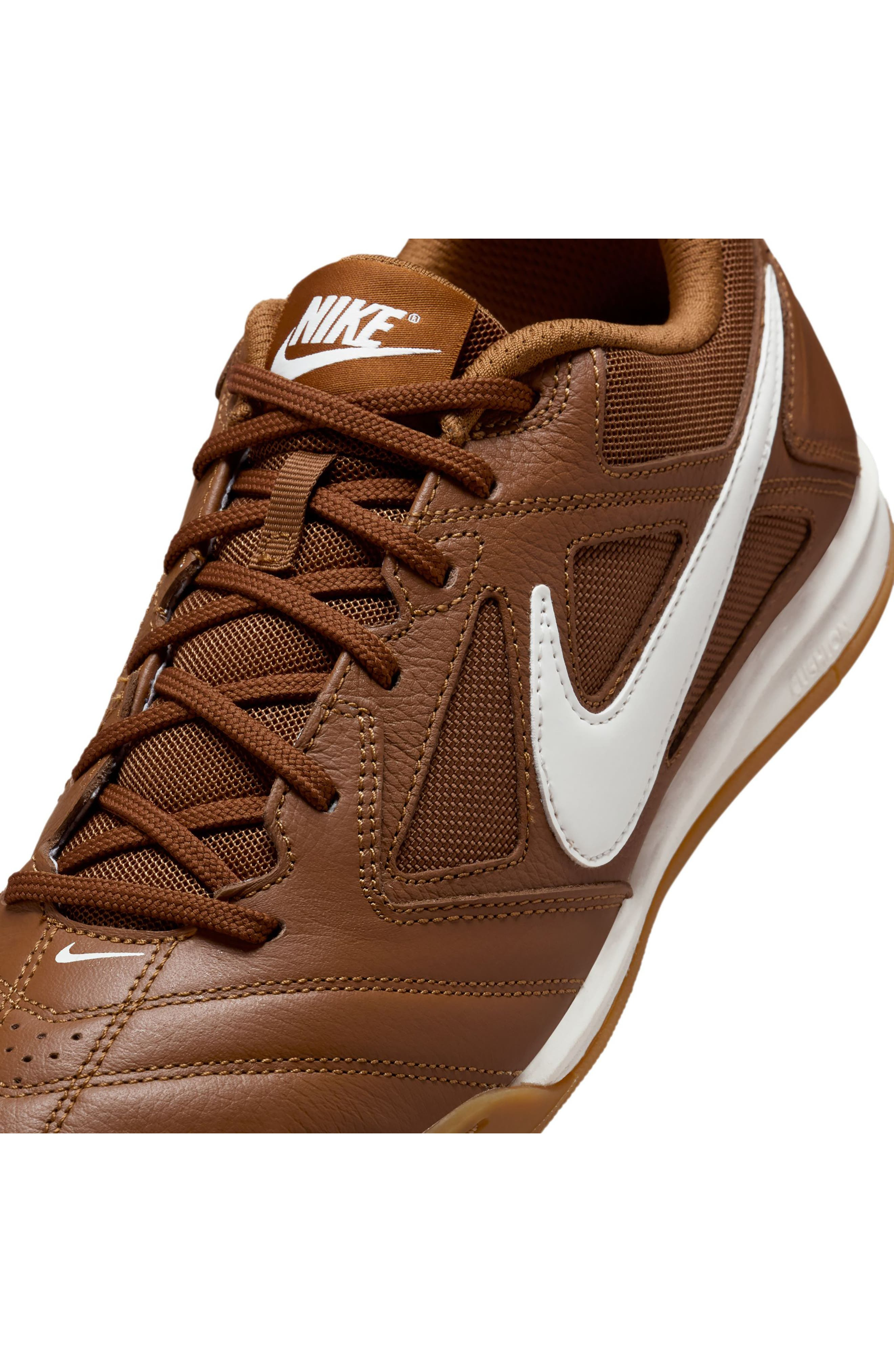 Nike Gato Soccer Sneaker in Light British Tan/Ivory at Nordstrom - 7
