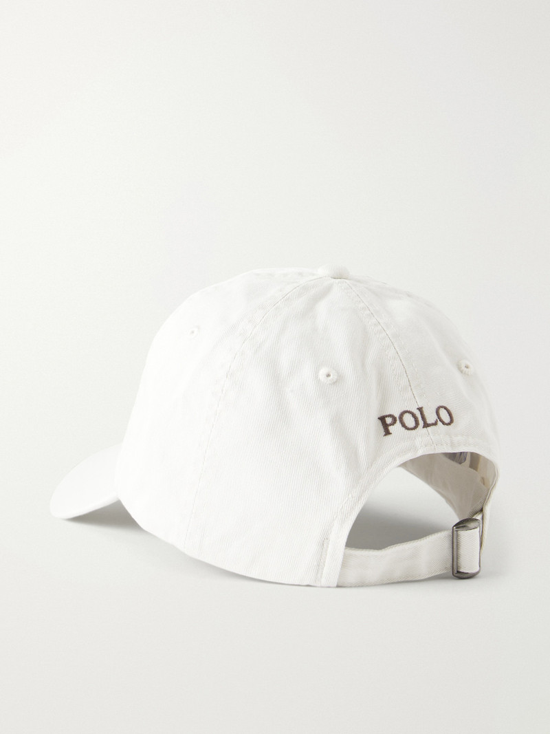 Logo-Embroidered Cotton-Twill Baseball Cap 4